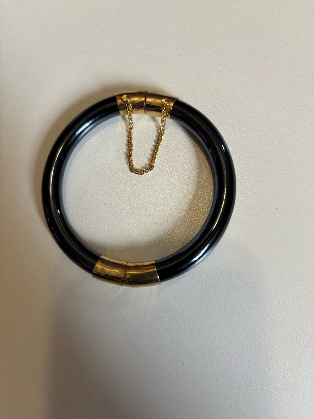 Vintage Chinese export glass bangle